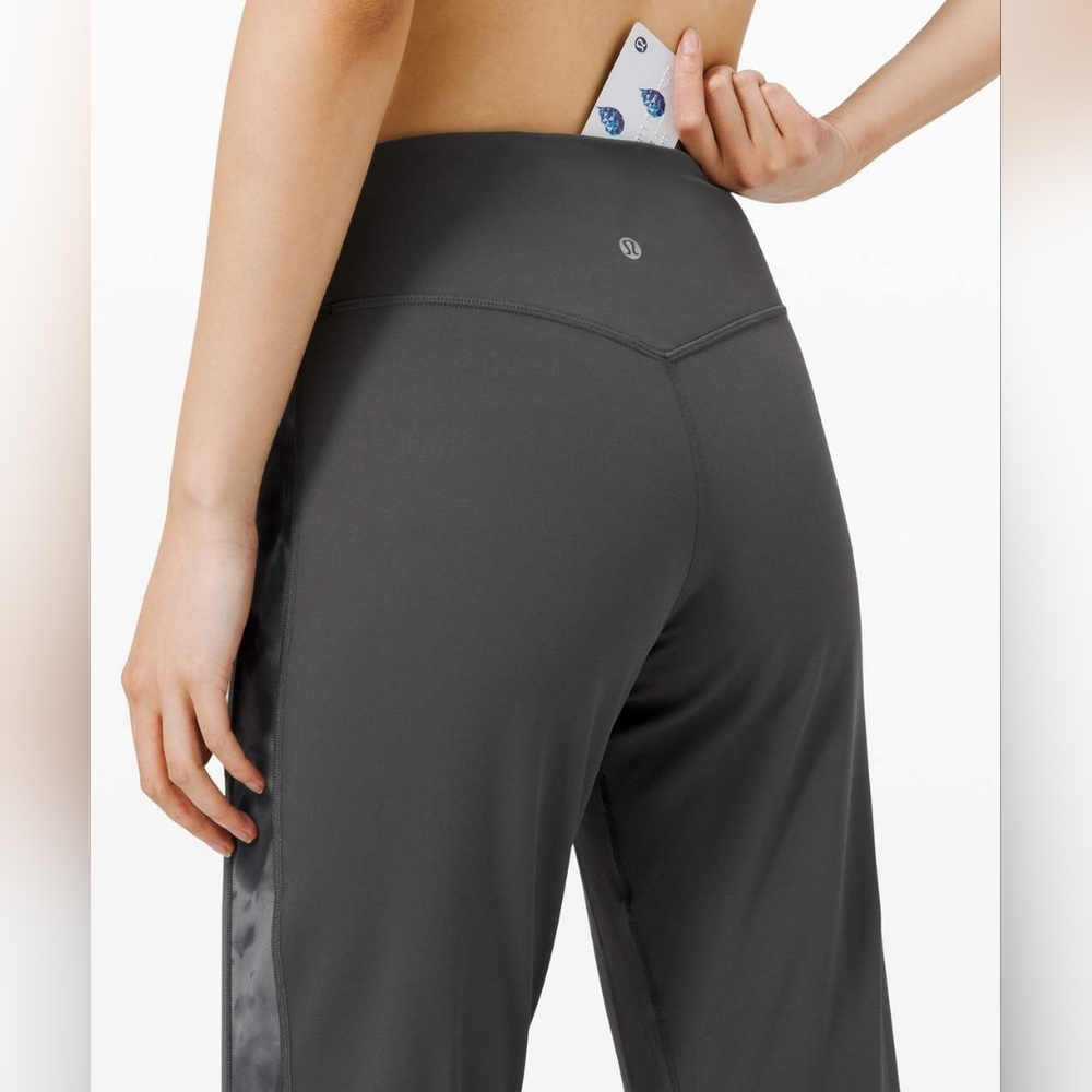 Lululemon Align Jogger 28" Graphite Gray, Womens 6 Pockets Workout - Picture 3 of 13